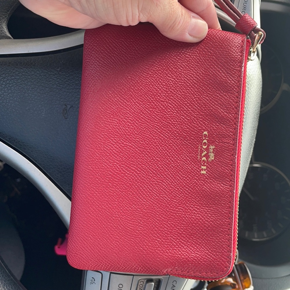 Coach wristlet
